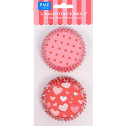 Cápsulas para cupcakes San Valentín 60 ud - PME