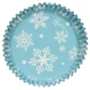 Cápsulas para Cupcakes Snowflakes 48 u.