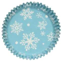 Cápsulas para Cupcakes Snowflakes 48 u.