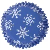Cápsulas para Cupcakes Snowflakes 30 ud