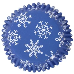 Cápsulas para Cupcakes Snowflakes 30 ud