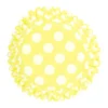 Cápsulas para Cupcakes Spot Yellow 50 ud - House of Marie