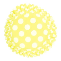Cápsulas para Cupcakes Spot Yellow 50 ud - House of Marie
