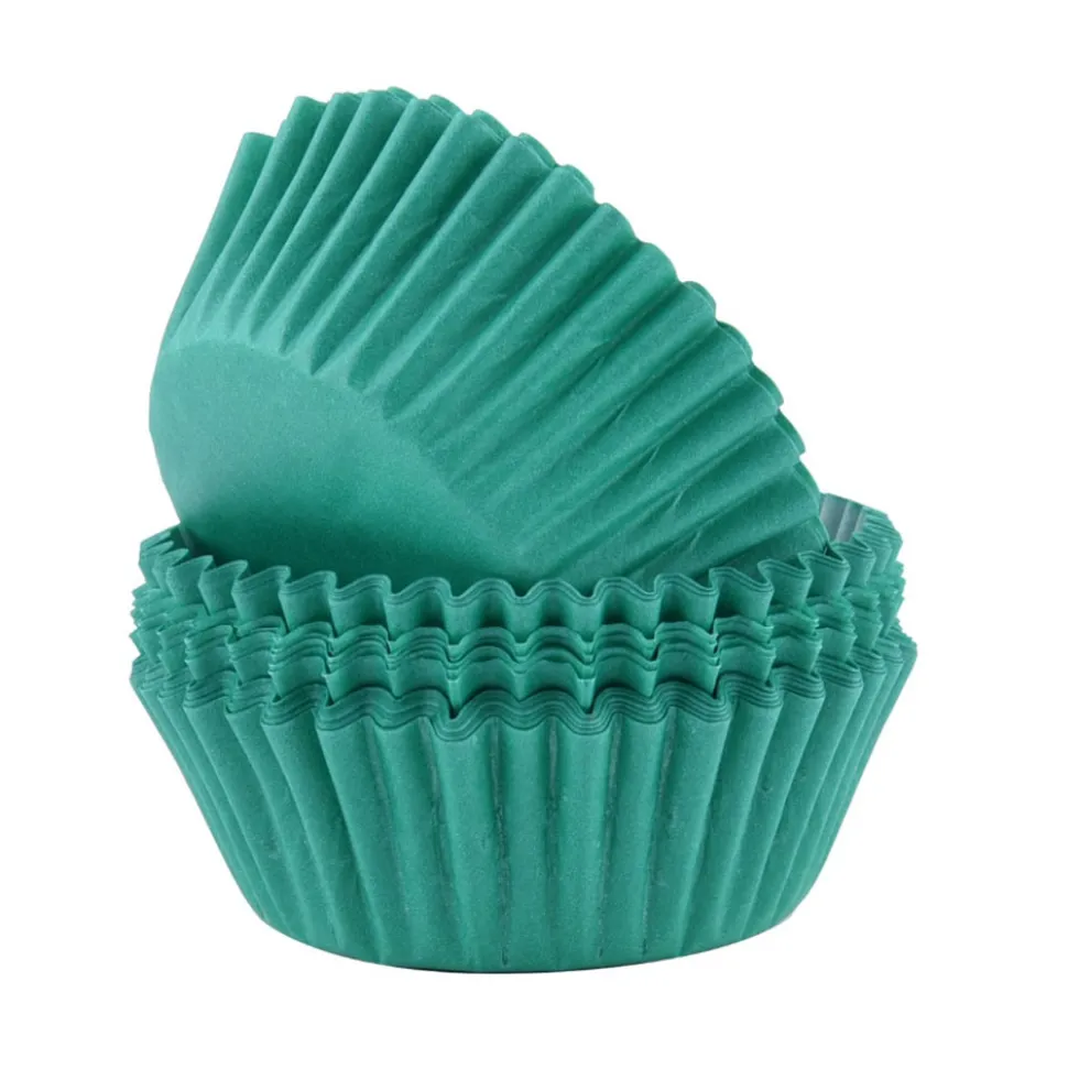 Cápsulas para Cupcakes Verdes 60 ud