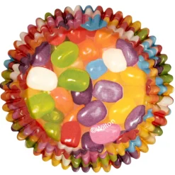 Cápsulas para hornear con diseño gominolas