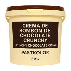 Crema de Bombón de Chocolate Crunchy 6 Kg - Pastkolor