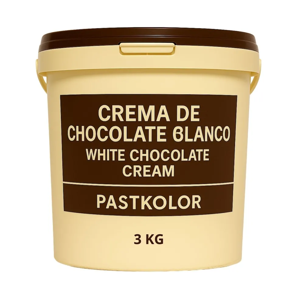 Crema de Chocolate Blanco 3 Kg - Pastkolor