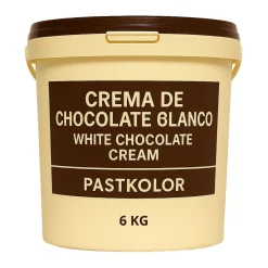 Crema de Chocolate Blanco 6 Kg - Pastkolor