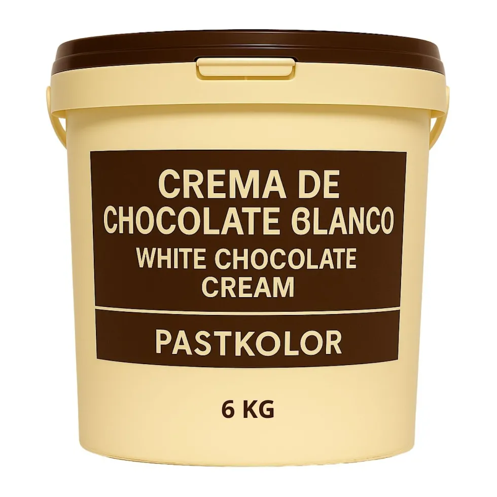 Crema de Chocolate Blanco 6 Kg - Pastkolor