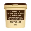 Crema de Chocolate Blanco y Avellana 3 Kg - Pastkolor