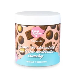 Crema de Chocolate con Leche Malteada Crunchy 300 gr