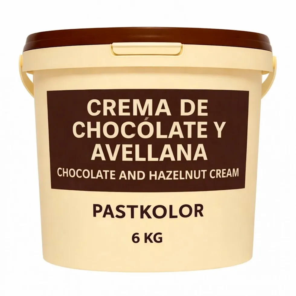 Crema de Chocolate y Avellana 6 Kg - Pastkolor