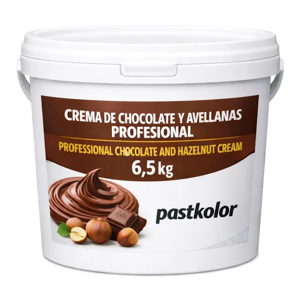 Crema de Chocolate y Avellanas Profesional 6,5 Kg