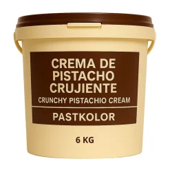 Crema de Pistacho Crunchy 6 Kg - Pastkolor
