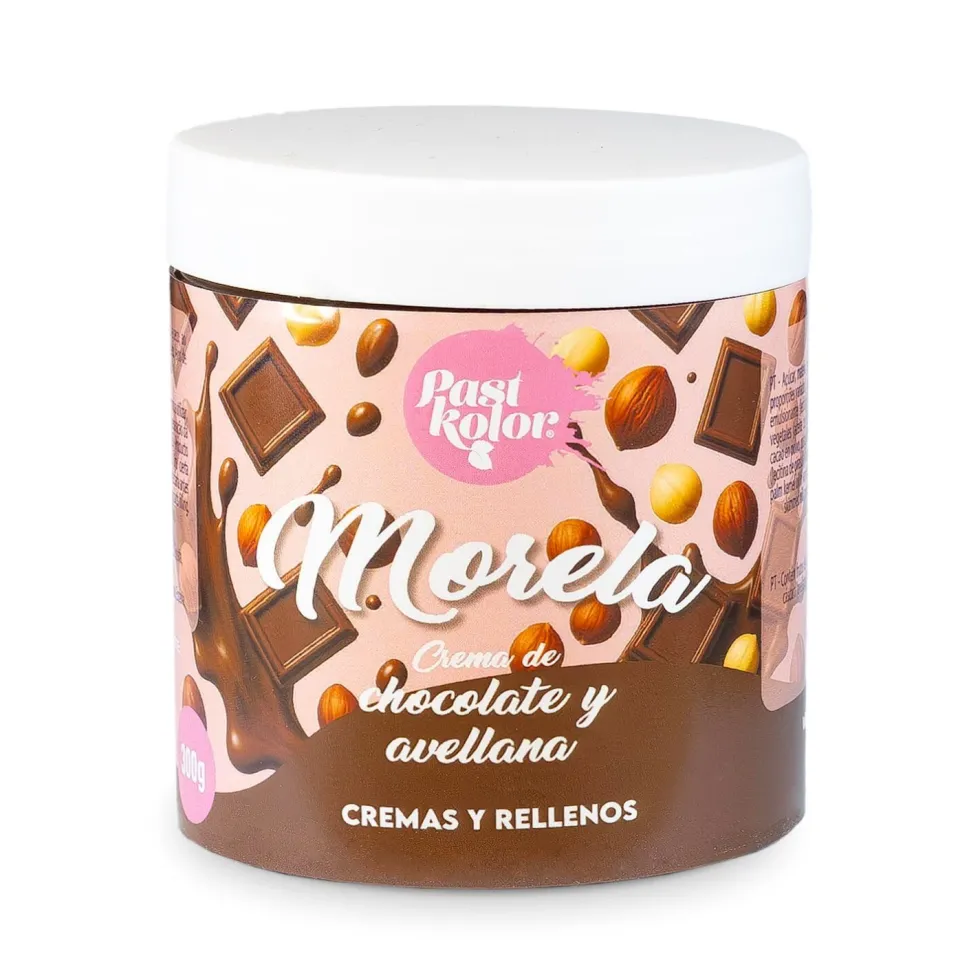 Crema Morela Chocolate y Avellana 300 gr - Pastkolor