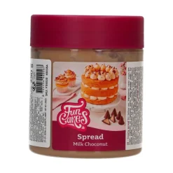 Crema para Untar Choconut con Leche Crujiente 250 gr - Funcakes