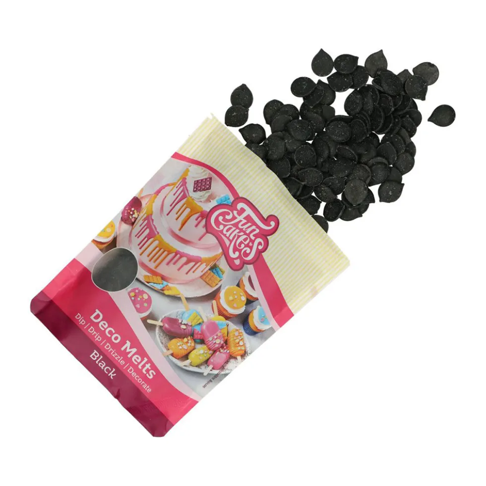 Deco Melts color Negro 250 gr