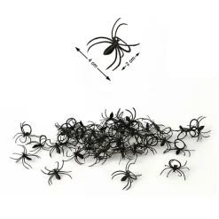 Decoración Arañas Halloween 24 pcs