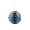 Decoración Colgante Nido de Abeja Plata 20cm