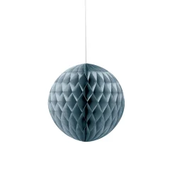 Decoración Colgante Nido de Abeja Plata 20cm