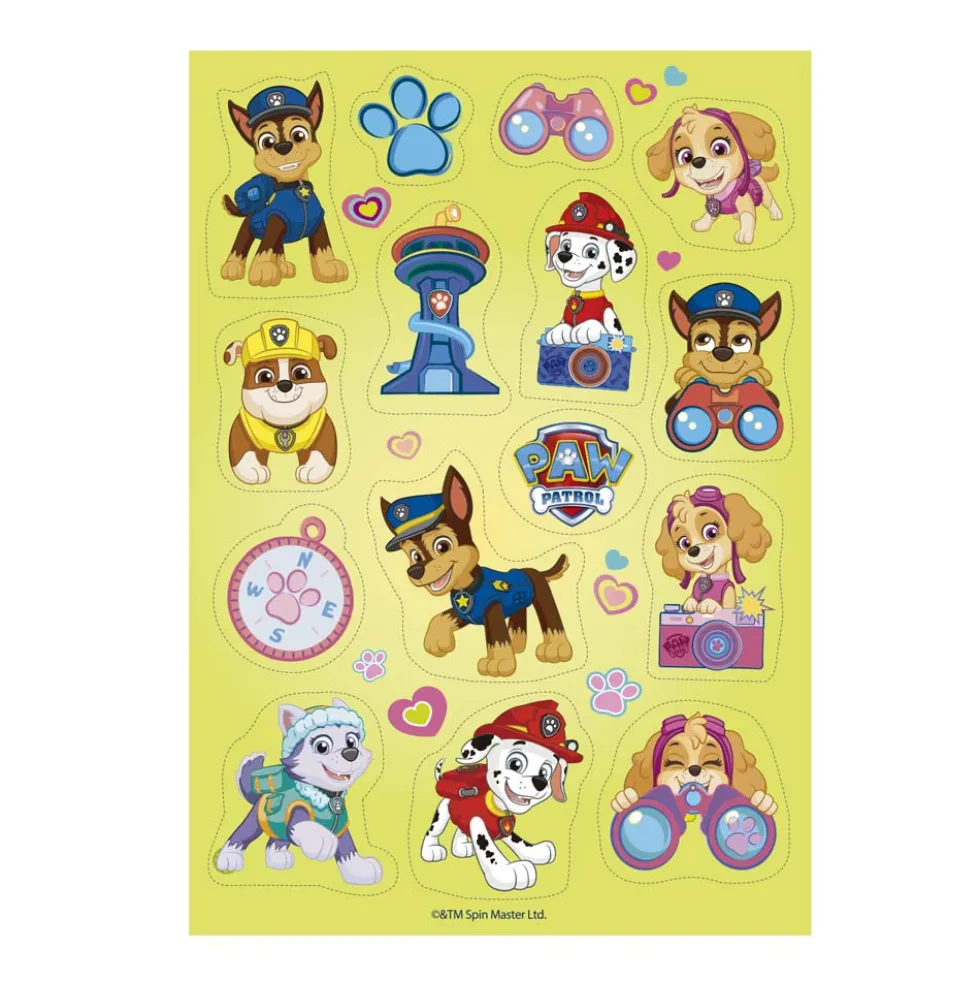 Decoración Comestible Recortable Patrulla Canina