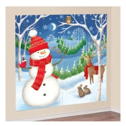 Decoración de Pared Hombre de Nieve
