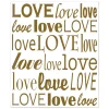 Decoración de pared Love