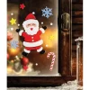 Decoración Gel para Ventanas Santa Claus