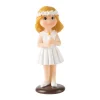 Decoración Niña con Vela 10 cm