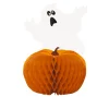 Decoración Nido de Abeja Calabaza y Fantasma