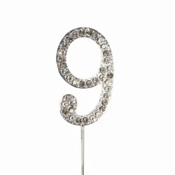 Decoración para Tarta Número 9 Diamante