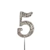 Decoración para Tarta Número 5 Diamante