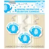 Decoraciones Colgantes Elefante Azul