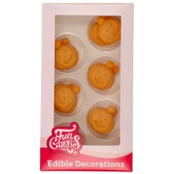 Decoraciones de Azúcar Calabazas 12 ud - Funcakes