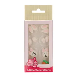 Decoraciones de Azúcar Conejo de Pascua 10 ud