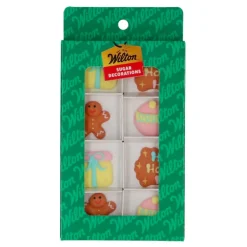 Decoraciones de Azúcar Cute Christmas 8 ud - Wilton
