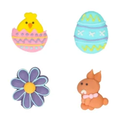 Decoraciones de Azúcar Easter Vibes 8 ud - Wilton