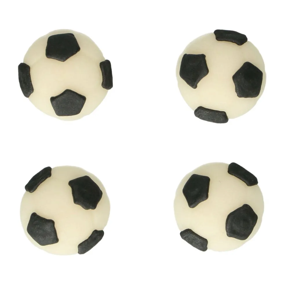 Decoraciones de Azúcar Fútbol 8 ud. - Funcakes