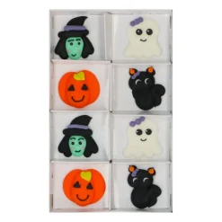 Decoraciones de Azúcar Happy Halloween 8 ud - Wilton