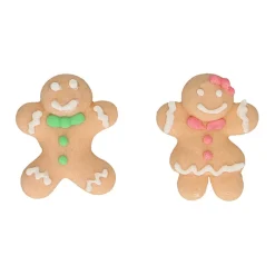 Decoraciones de Azúcar Muñeco de Jengibre 12 uds