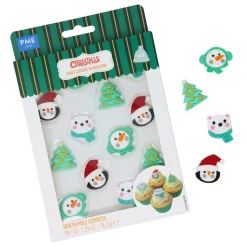 Decoraciones de Azúcar Navideñas 12 ud - PME