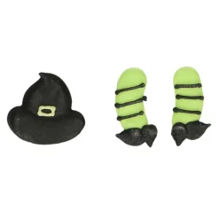 Decoraciones de Azúcar Sombreros y Piernas de Bruja - Funcakes