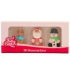 Decoraciones De Azucar (3D) Funcakes Figuras Navidad