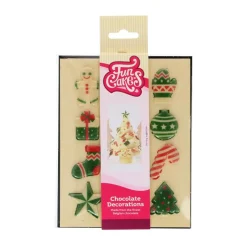 Decoraciones de Chocolate Navidad 3,5 cm 12 ud