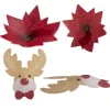 Decoraciones de Oblea Surtido Navidad 5 cm 27 ud