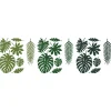 Decoraciones de Papel Hojas Tropicales