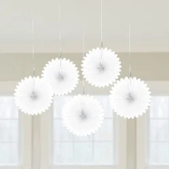 Decoraciones en Forma de Abanico 15 cm 5 ud