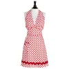 Delantal White & Red Bombshell