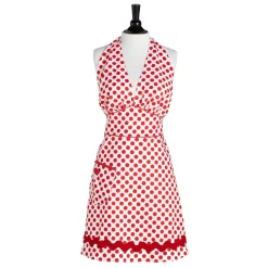 Delantal White & Red Bombshell