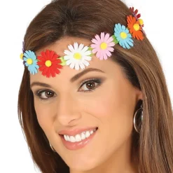 Diadema Cinta con Flores Multicolor